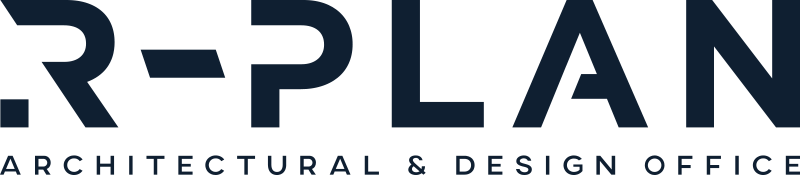 R-Plan Logo v černé barvě